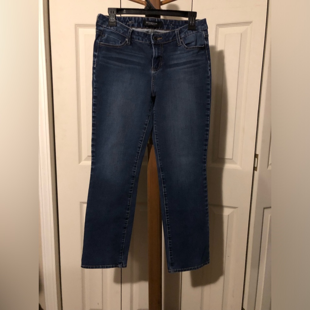 Liverpool Jeans Company Dark Blue Straight Leg Jeans